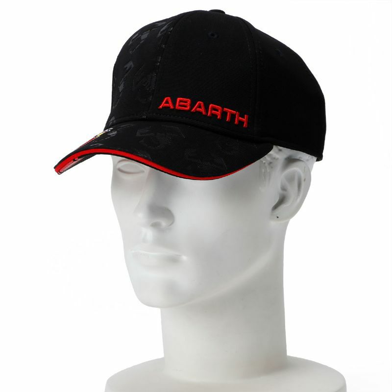 Abarth｜アバルト ベースボール キャップ｜帽子｜ブラック