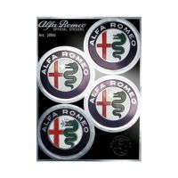 Alfaromeo｜アルファロメオ エンブレム ステッカー （4枚セット）｜