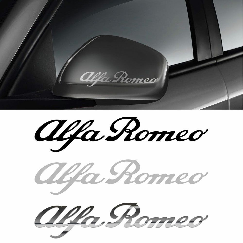 Alfaromeo｜アルファロメオ ロゴ ステッカー （10cm）｜