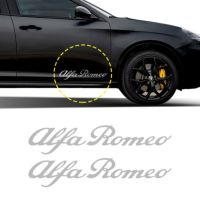 Alfaromeo｜アルファロメオ ロゴ ステッカー （25cm）｜シルバー