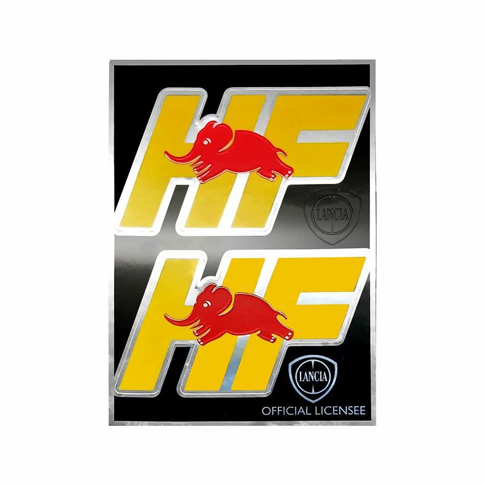 LANCIA｜ランチア HF ステッカー （2個セット）｜