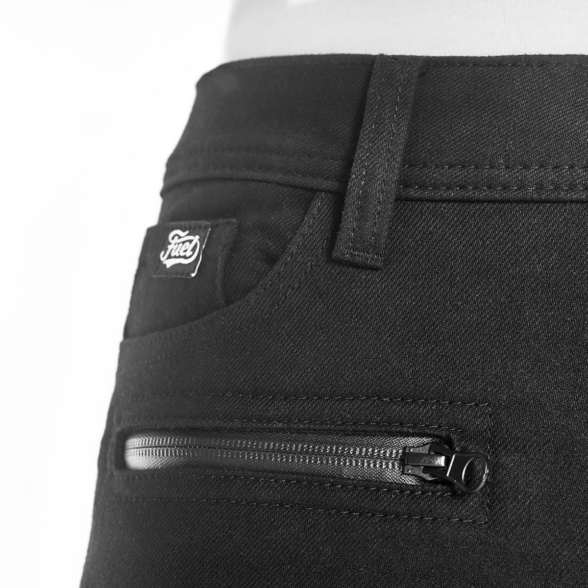 Fuel Motorcycles｜ウーマン サージェント ブラック｜その他パンツ｜ブラック｜着用