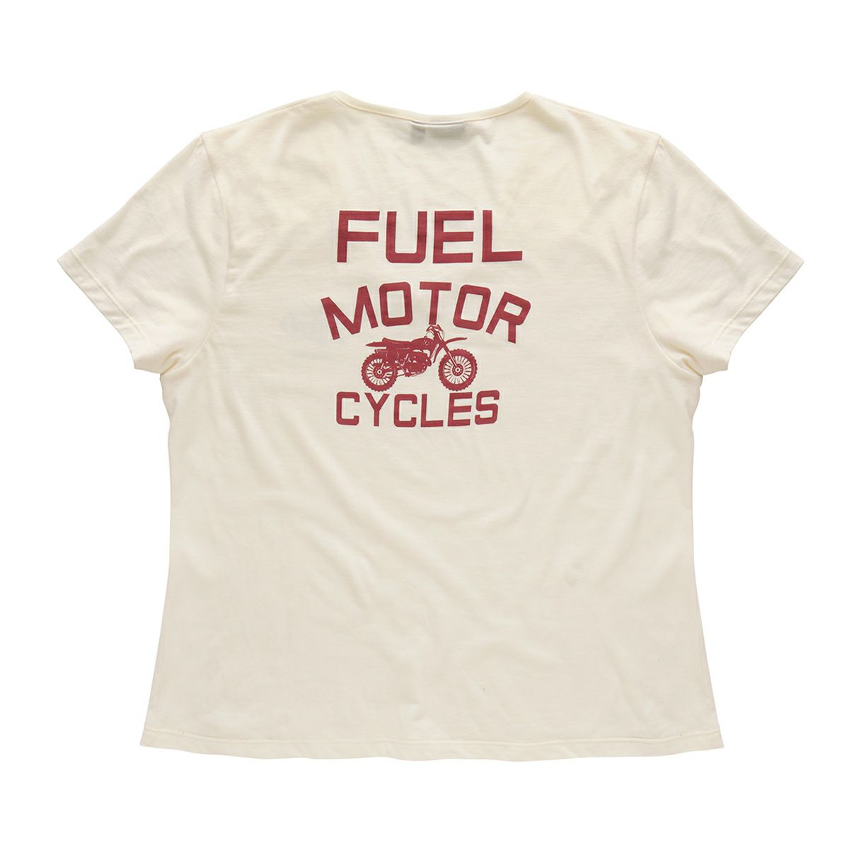 Fuel Motorcycles｜ウーマン アンジー Tシャツ｜クリーム