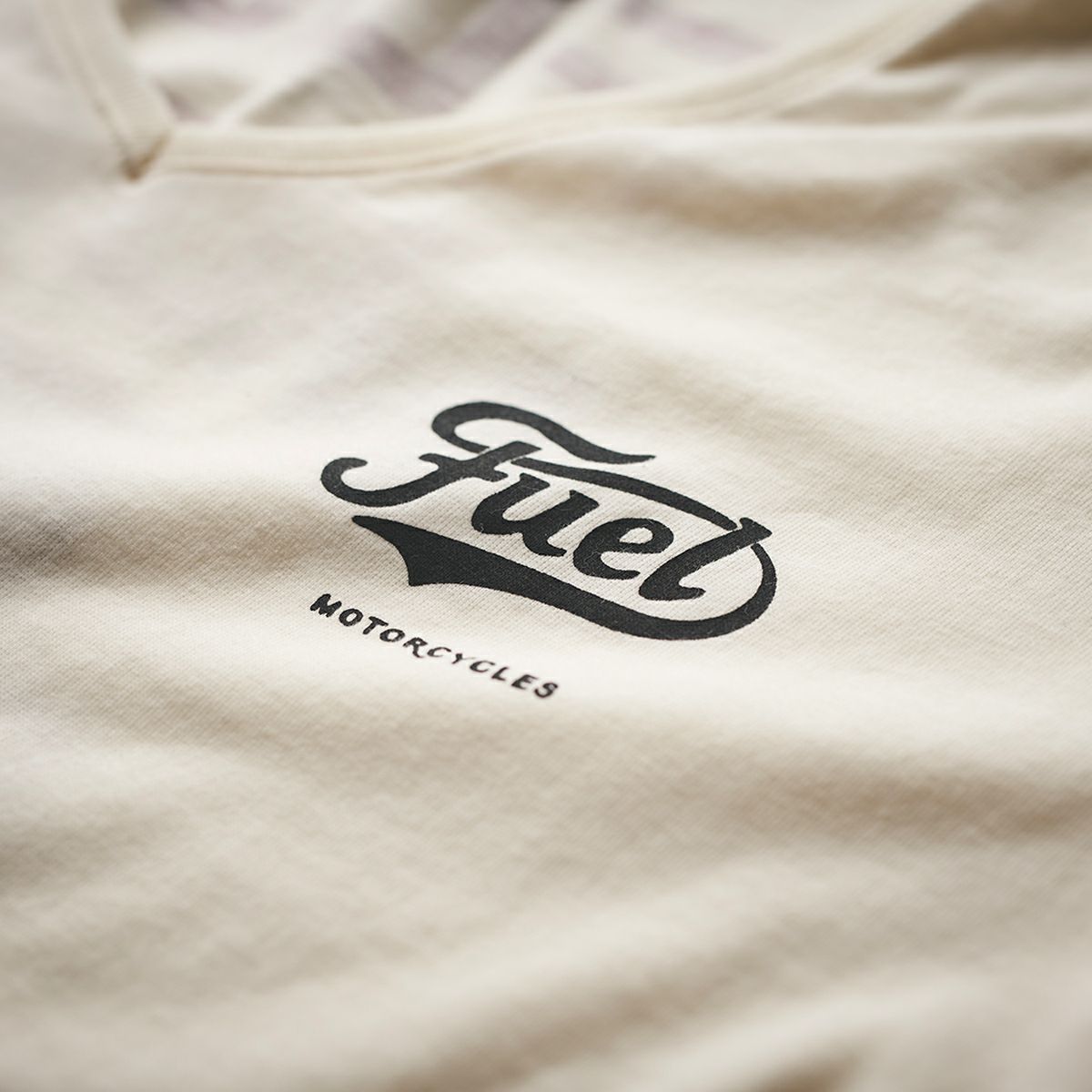 Fuel Motorcycles｜ウーマン アンジー Tシャツ｜クリーム