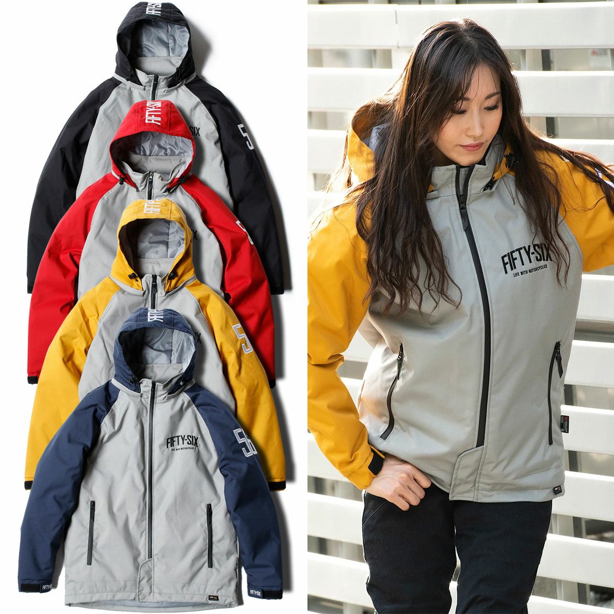 56design｜エクストラ ウォーム フーディ｜ファブリック