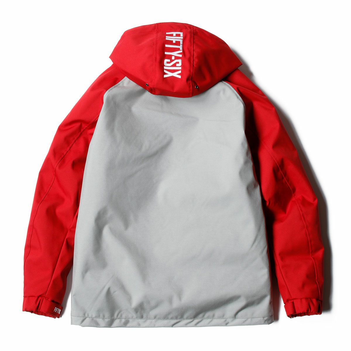 56design｜エクストラ ウォーム フーディ｜ファブリック｜レッド