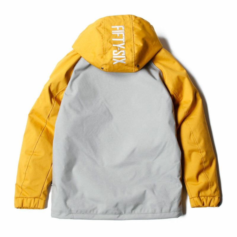 56design｜エクストラ ウォーム フーディ｜ファブリック｜イエロー