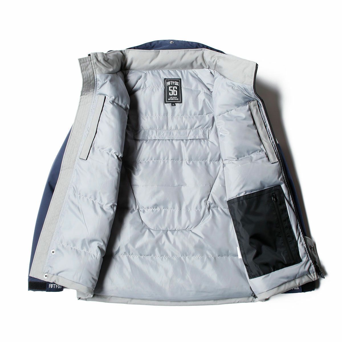 56design｜エクストラ ウォーム フーディ｜ファブリック｜ネイビー