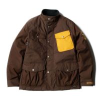 56design｜ウィンター サファリ ジャケット｜ファブリック｜ダークブラウン