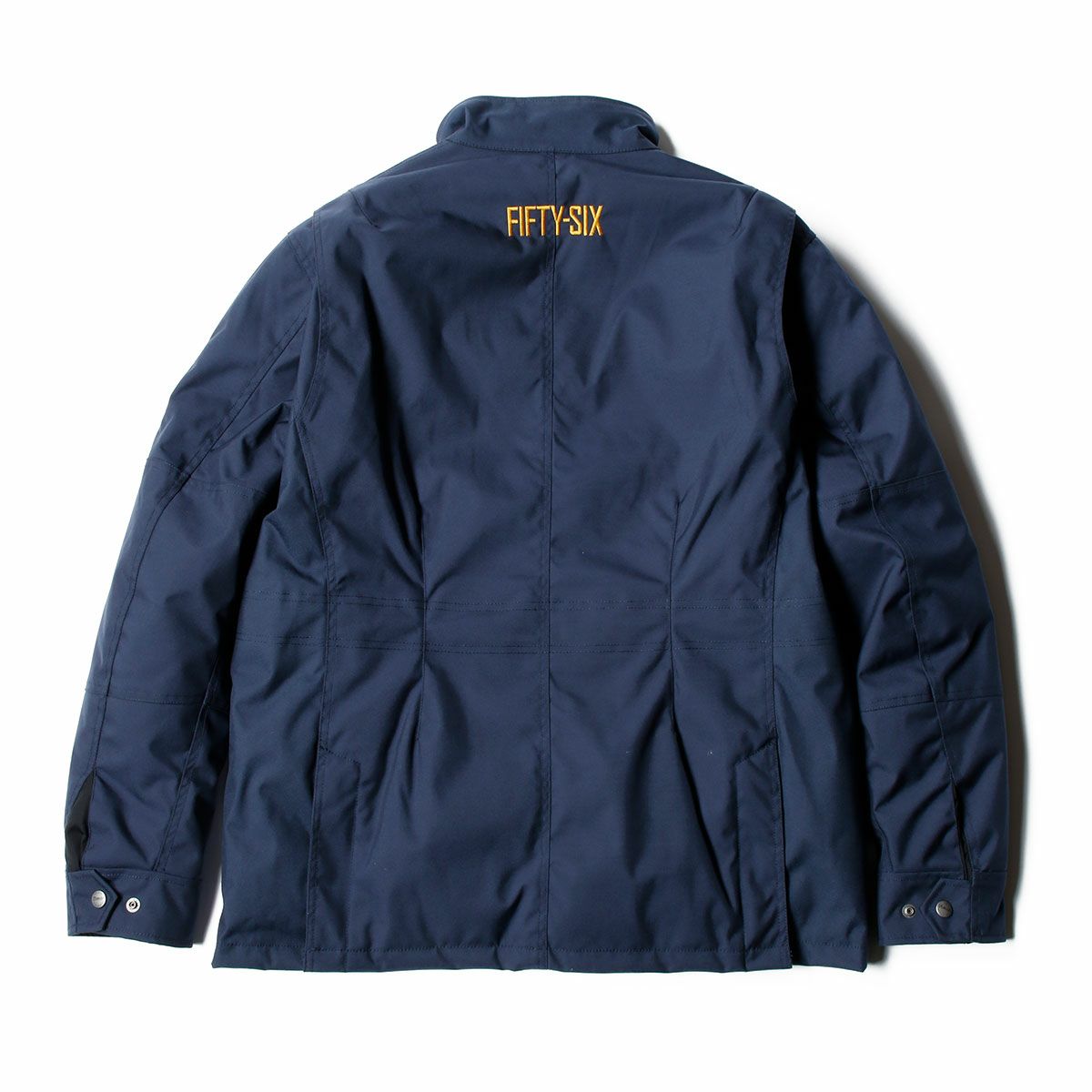 56design｜ウィンター サファリ ジャケット｜ファブリック｜ネイビー