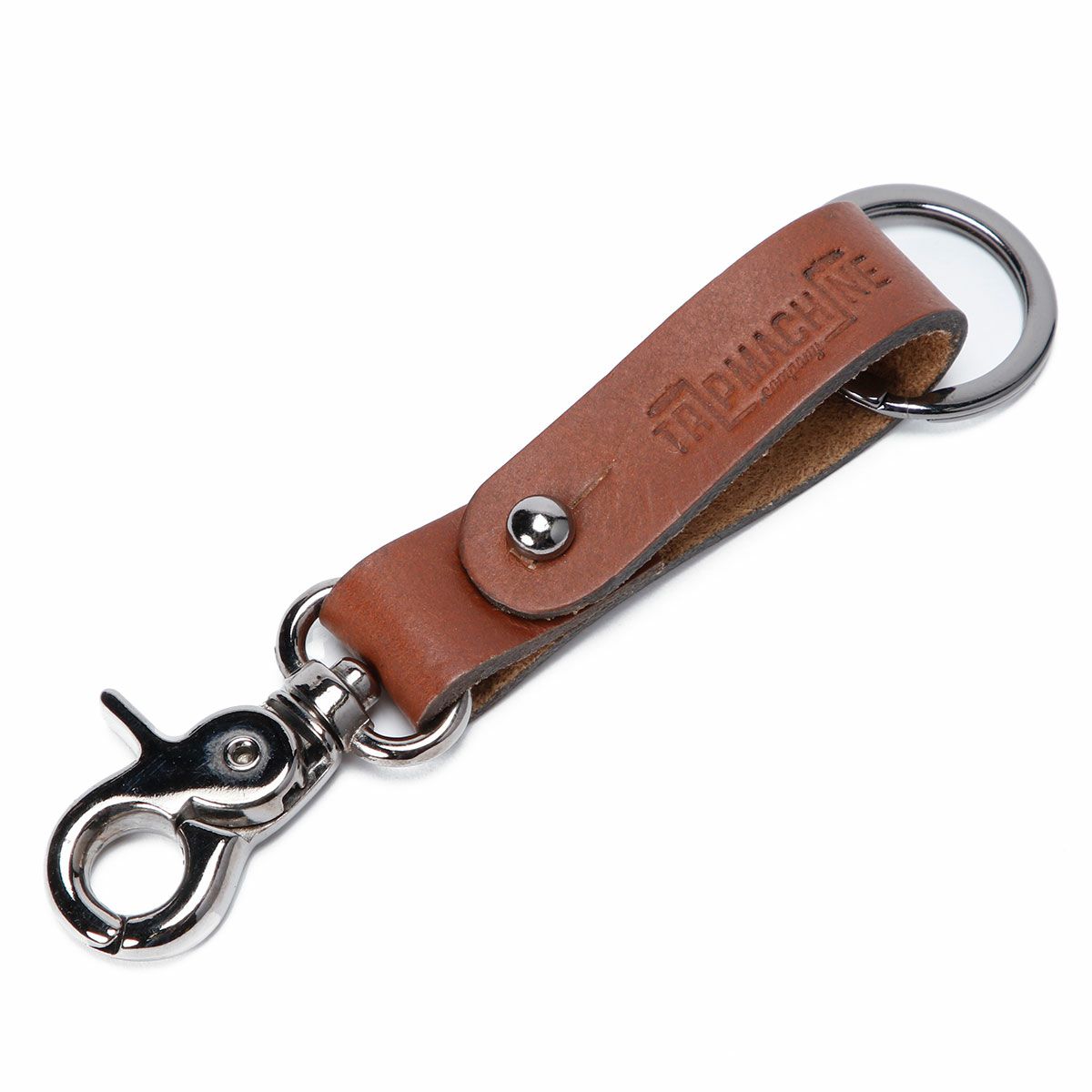 Trip Machine｜キー フォブ｜キーホルダー｜ヴィンテージタン×メタリックブラック