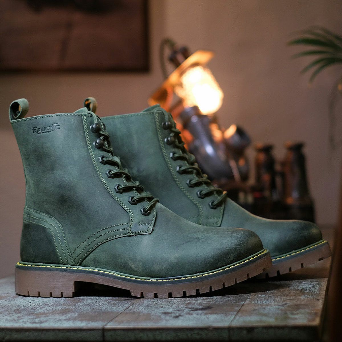 Trip Machine｜ブーツ ダービー｜ブーツタイプ｜フォレストグリーン