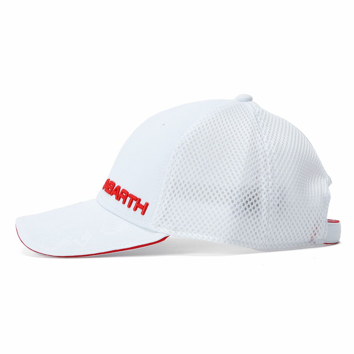 Abarth｜アバルト メッシュ ベースボールキャップ｜帽子｜ホワイト