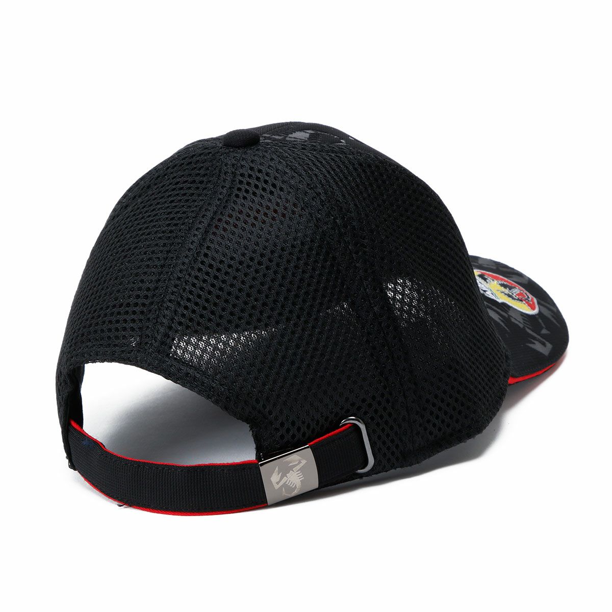 Abarth｜アバルト メッシュ ベースボールキャップ｜帽子｜ブラック