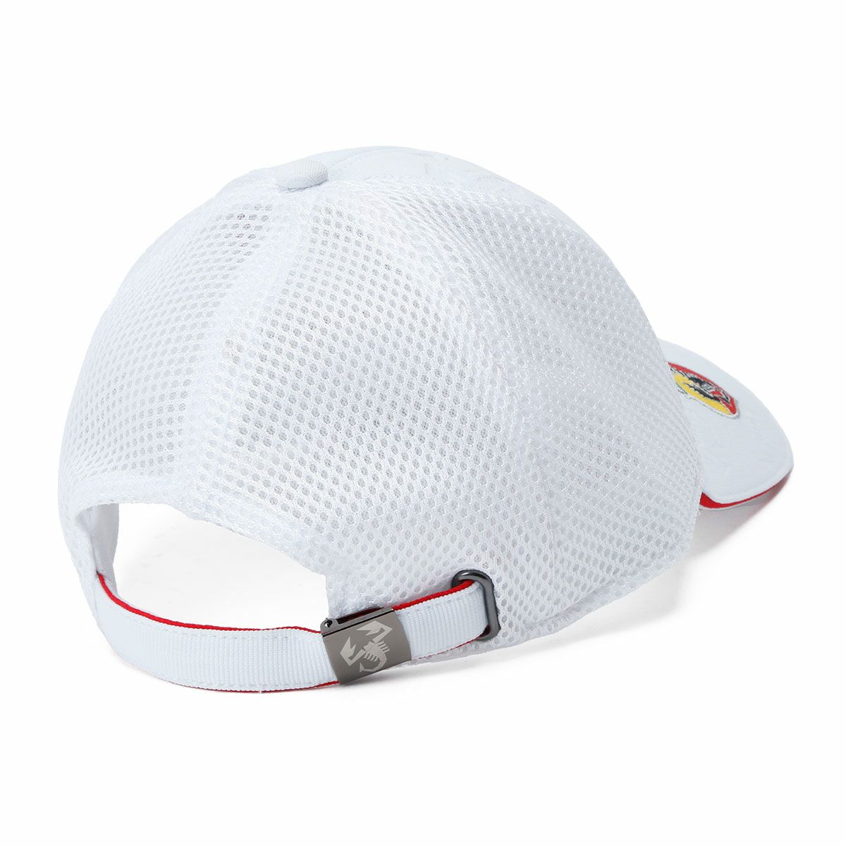 Abarth｜アバルト メッシュ ベースボールキャップ｜帽子｜ホワイト