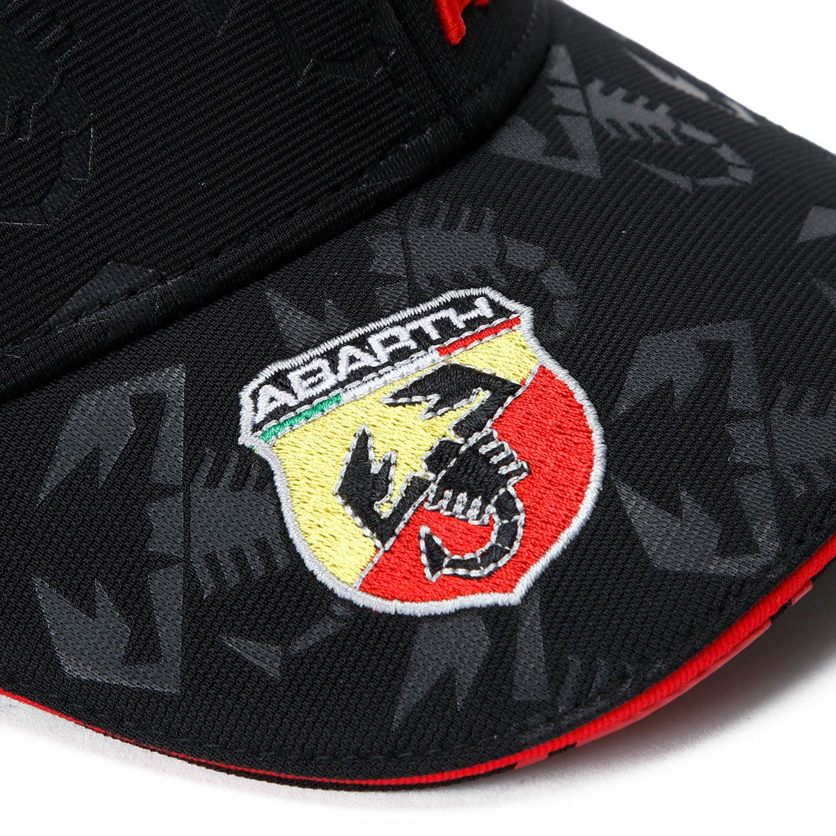 Abarth｜アバルト メッシュ ベースボールキャップ｜帽子｜ブラック