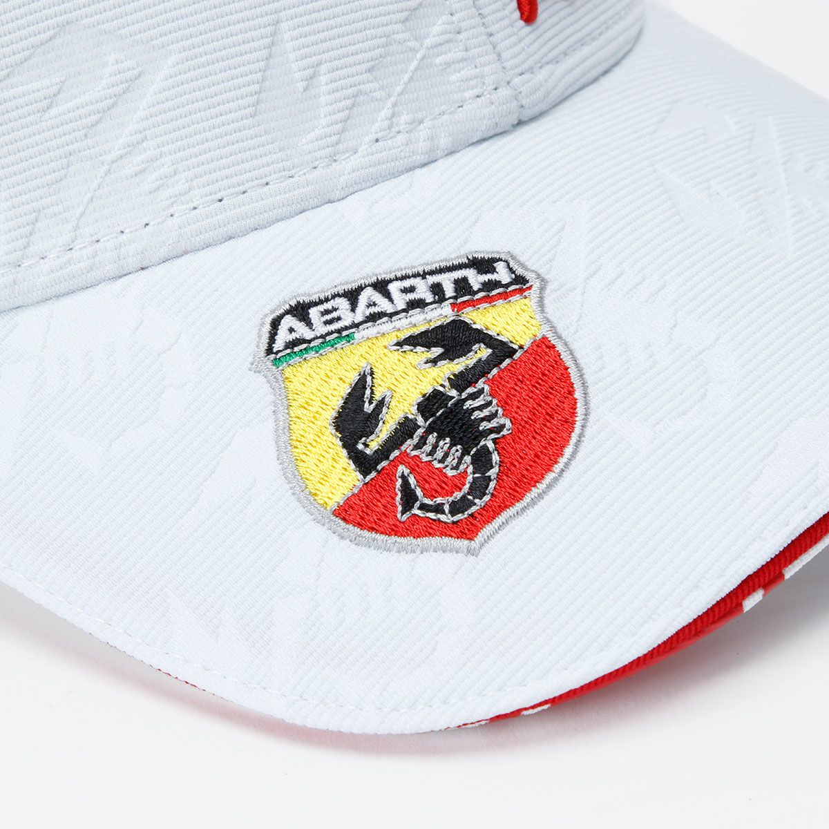 Abarth｜アバルト メッシュ ベースボールキャップ｜帽子｜ホワイト