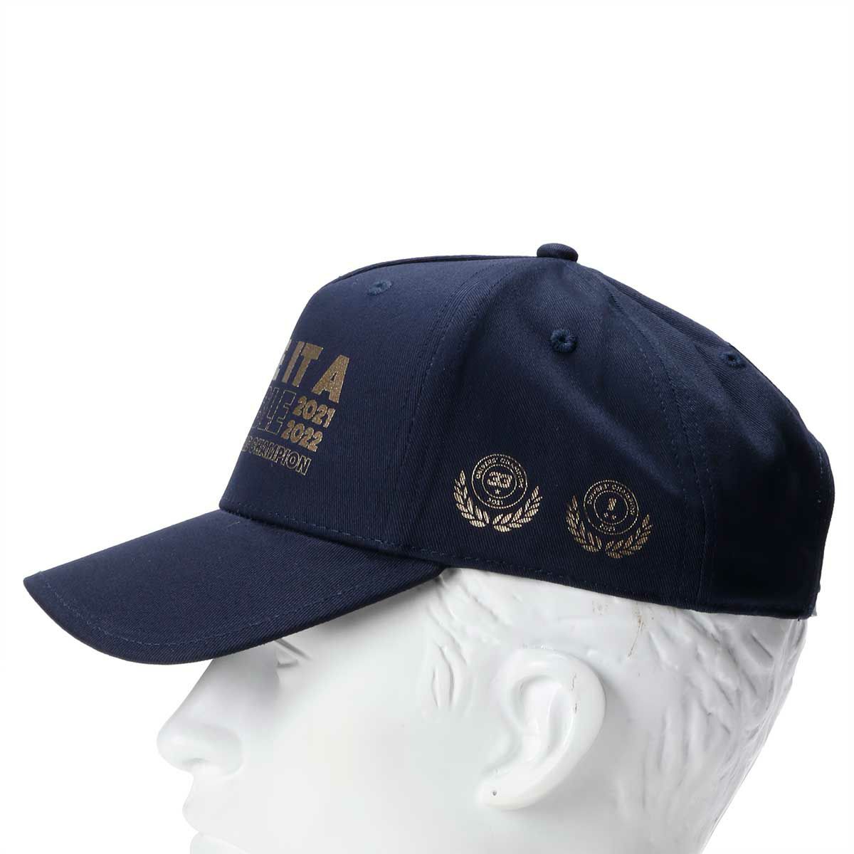 Red Bull Racing｜レッドブルレーシング チーム マックス・フェルスタッペン ウィナーズ キャップ 2022｜帽子｜ネイビー｜着用