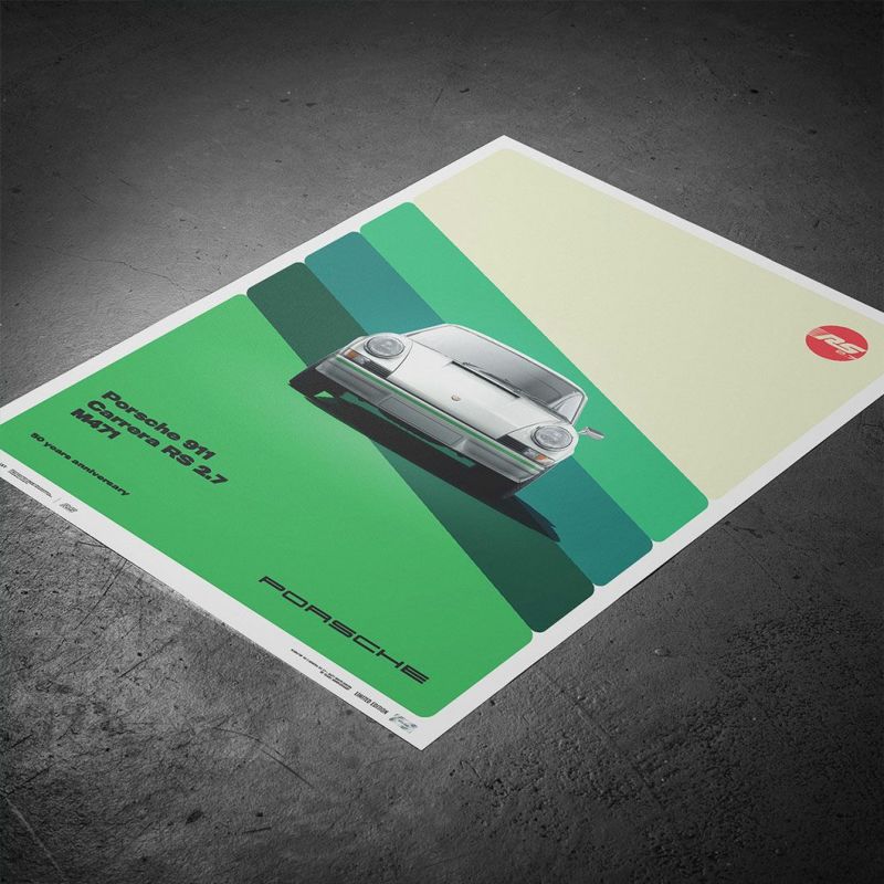 PORSCHE 911 CARRERA RS 2.7 WHITE 50TH リミテッド