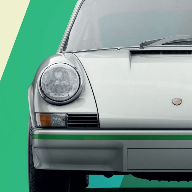 PORSCHE 911 CARRERA RS 2.7 WHITE 50TH リミテッド