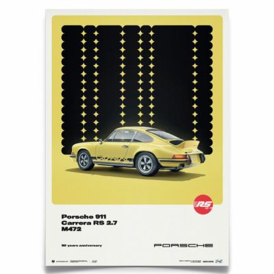 PORSCHE 911 CARRERA RS 2.7 YELLOW 50TH リミテッド