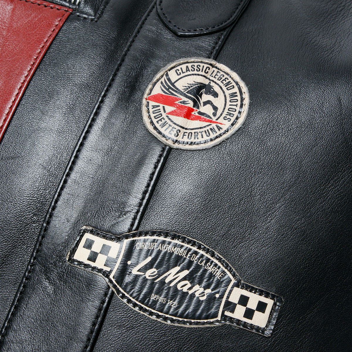 CLASSIC LEGEND MOTORS｜【ル・マン24時間レース・オフィシャルライセンス商品】ウィークエンド レザー バッグ 72H｜ボストンバッグ｜ブラック