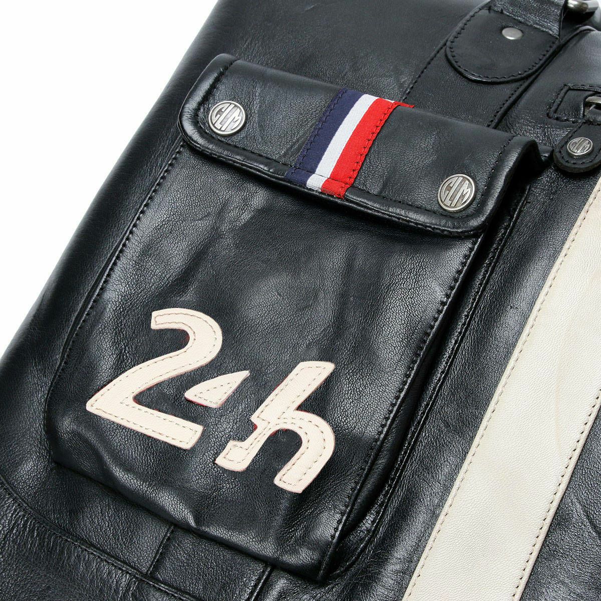 CLASSIC LEGEND MOTORS｜【ル・マン24時間レース・オフィシャルライセンス商品】ウィークエンド レザー バッグ 72H｜ボストンバッグ｜ブラック