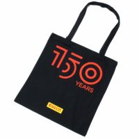 PIRELLI｜ピレリ 150イヤーズ ショッパー｜バッグ｜ブラック×レッド