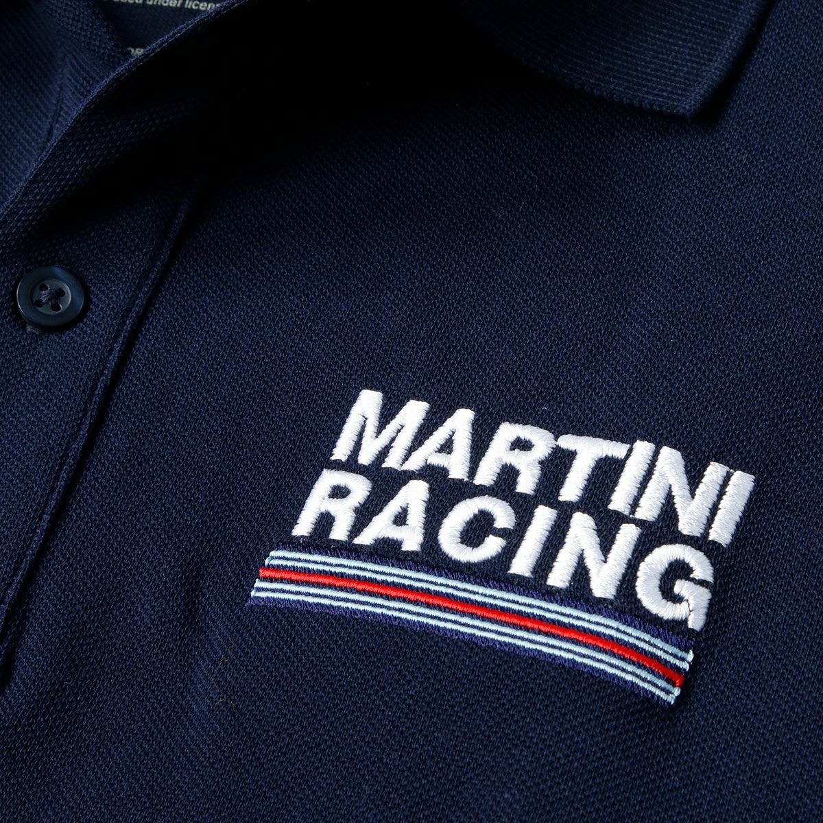 MARTINI RACING｜マルティニ レーシング スポーツライン ロングスリーブ ポロシャツ｜ネイビー