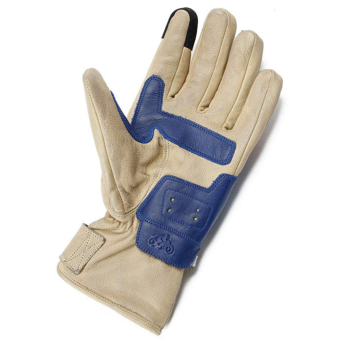 helstons｜ウィズレー ウィンターグローブ｜ウィンター｜ベージュ×ブルー