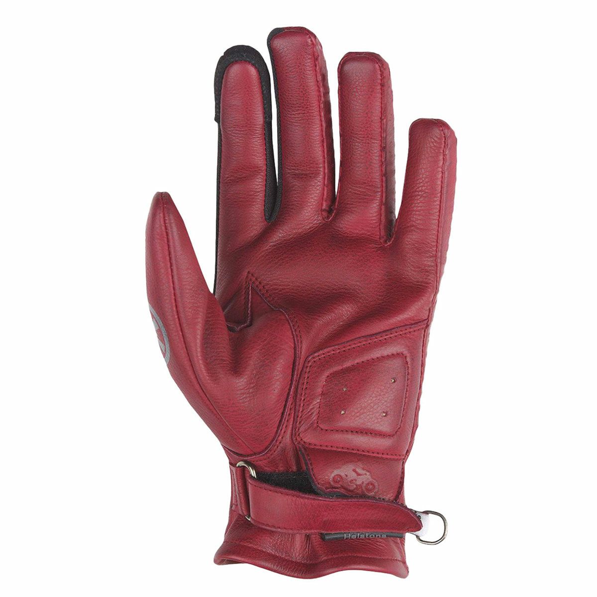 helstons｜グラフィック ウィンターグローブ レディ ”ヘルメット”｜ウィンター｜ボルドー