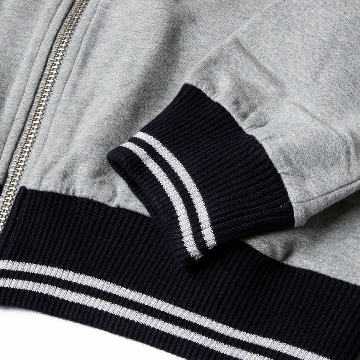 Ferrari｜フェラーリ ウィメンズ フーデッド ジップ ヴィンテージ スウェット｜ニット｜グレー