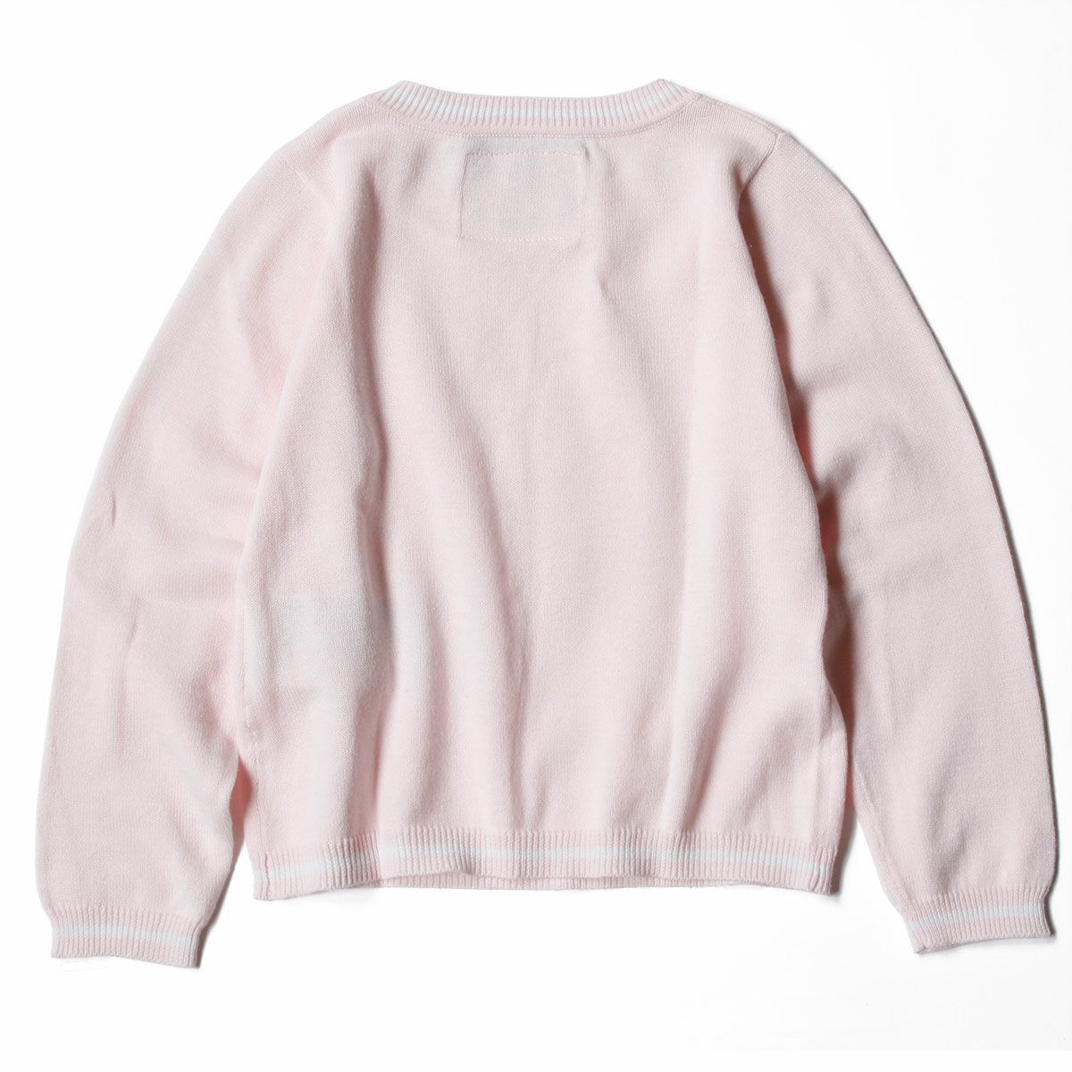 Ferrari｜フェラーリ キッズ コットン ラウンドネック セーター｜ニット｜ピンク