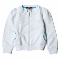 Ferrari｜フェラーリ キッズ ヴィンテージ ジップスウェット｜ニット｜ホワイト