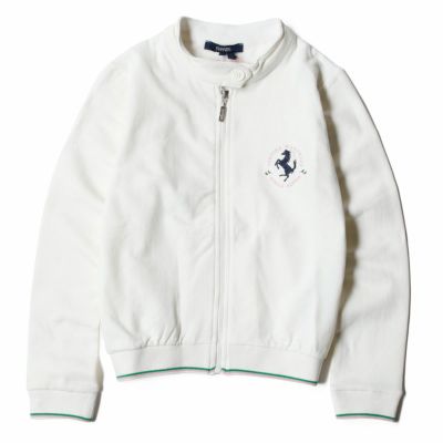 Ferrari｜フェラーリ キッズ ウォッシュド PHC フルジップ ジャケット｜スウェット