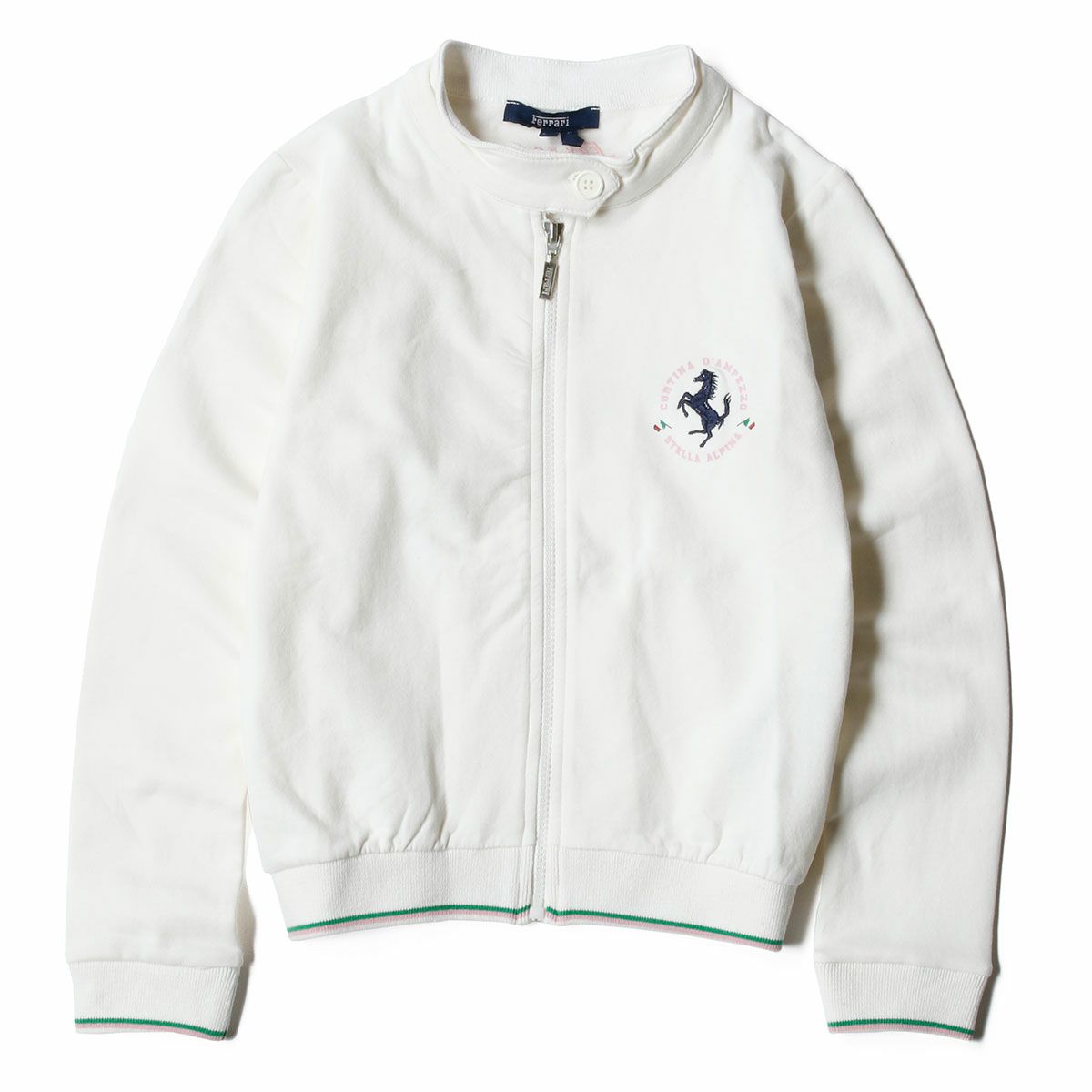 Ferrari｜フェラーリ キッズ ウォッシュド PHC フルジップ ジャケット｜スウェット