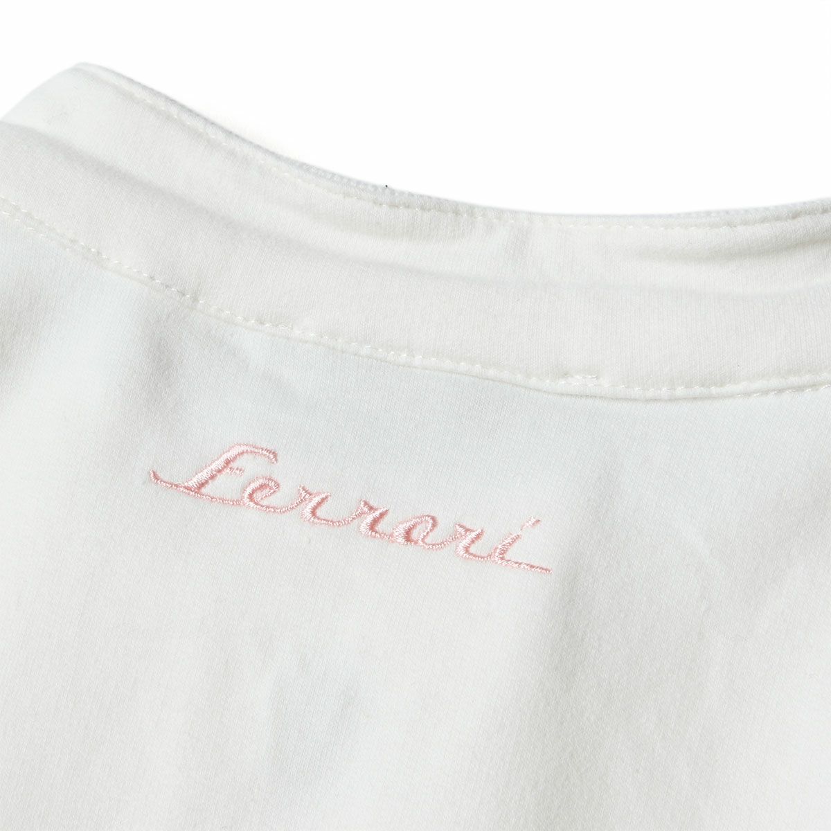 Ferrari｜フェラーリ キッズ ウォッシュド PHC フルジップ ジャケット｜スウェット｜オフホワイト