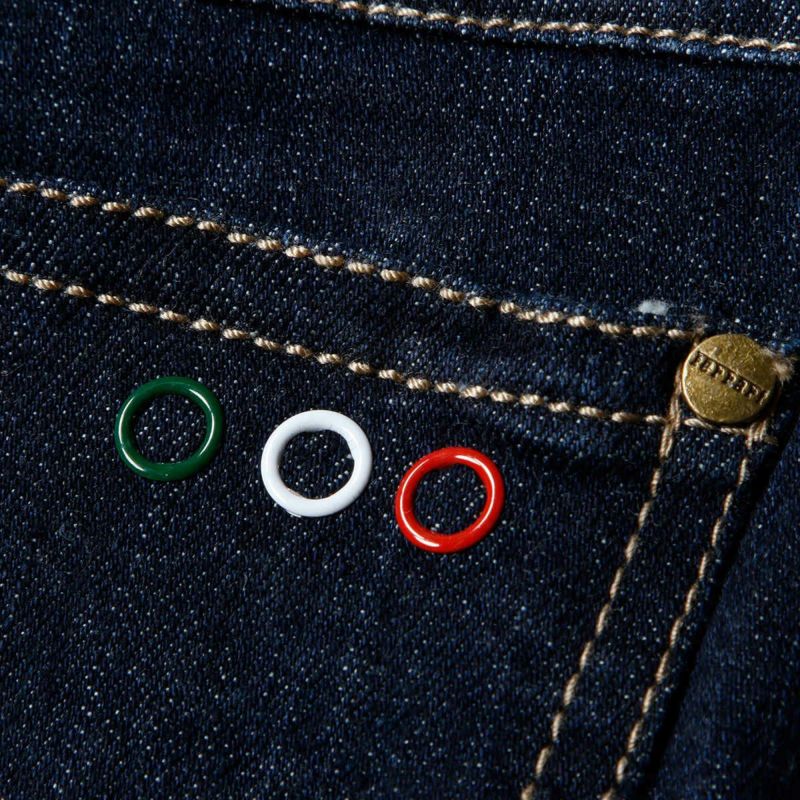 Ferrari｜フェラーリ キッズ 5ポケット ストーン ウォッシュ デニム｜パンツ｜インディゴ