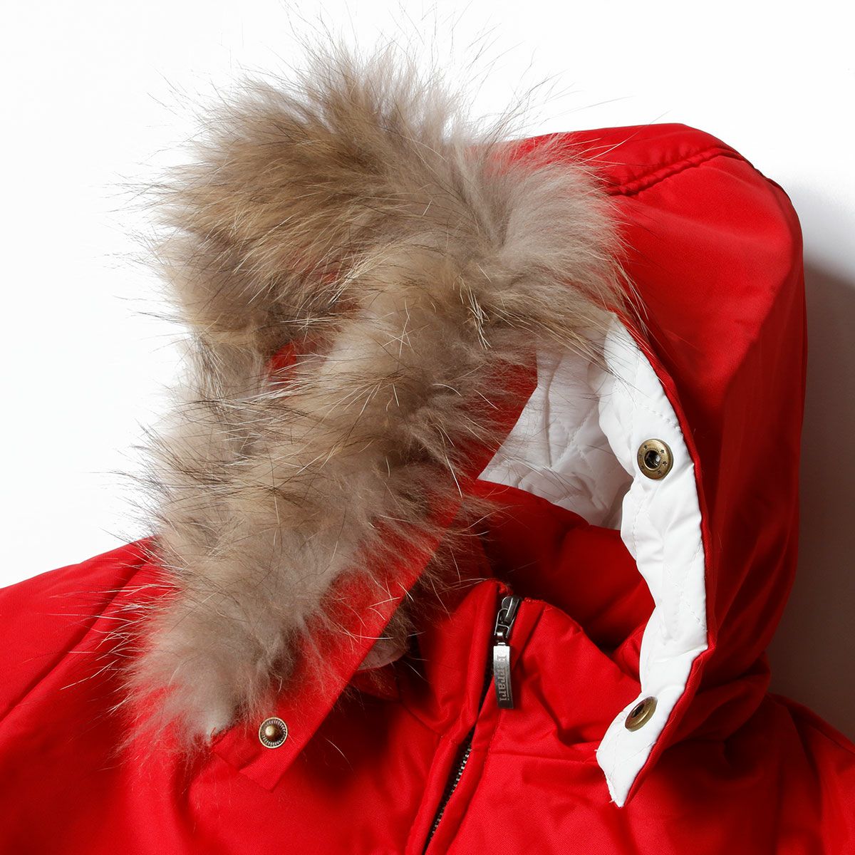 Ferrari｜フェラーリ キッズ フーデッド ジャケット｜アウター｜レッド