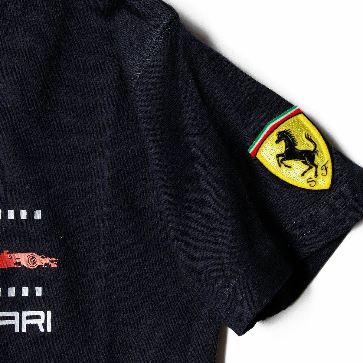 Ferrari｜フェラーリ キッズ F1 Tシャツ｜ネイビー