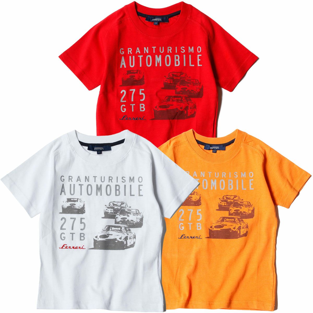 Ferrari｜フェラーリ キッズ 275 GTB Tシャツ｜