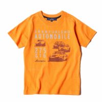 Ferrari｜フェラーリ キッズ 275 GTB Tシャツ｜オレンジ