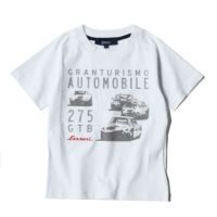 Ferrari｜フェラーリ キッズ 275 GTB Tシャツ｜ホワイト