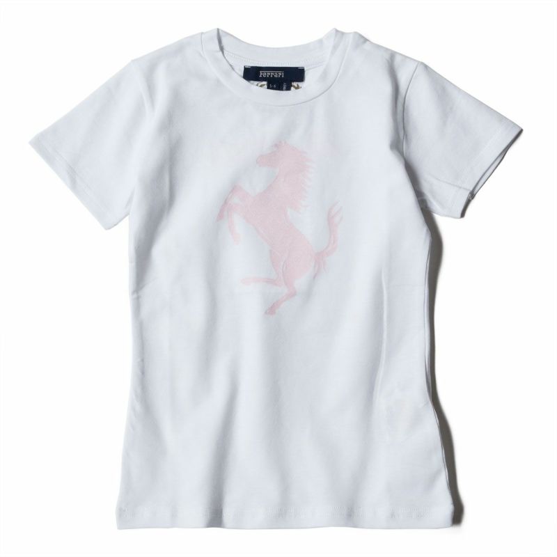 Ferrari｜フェラーリ キッズ PHC ジャージ Tシャツ｜ホワイト