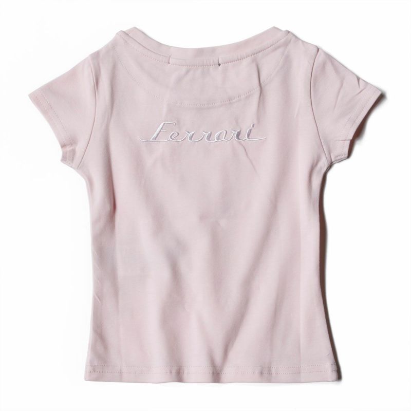 Ferrari｜フェラーリ キッズ PHC ジャージ Tシャツ｜ピンク