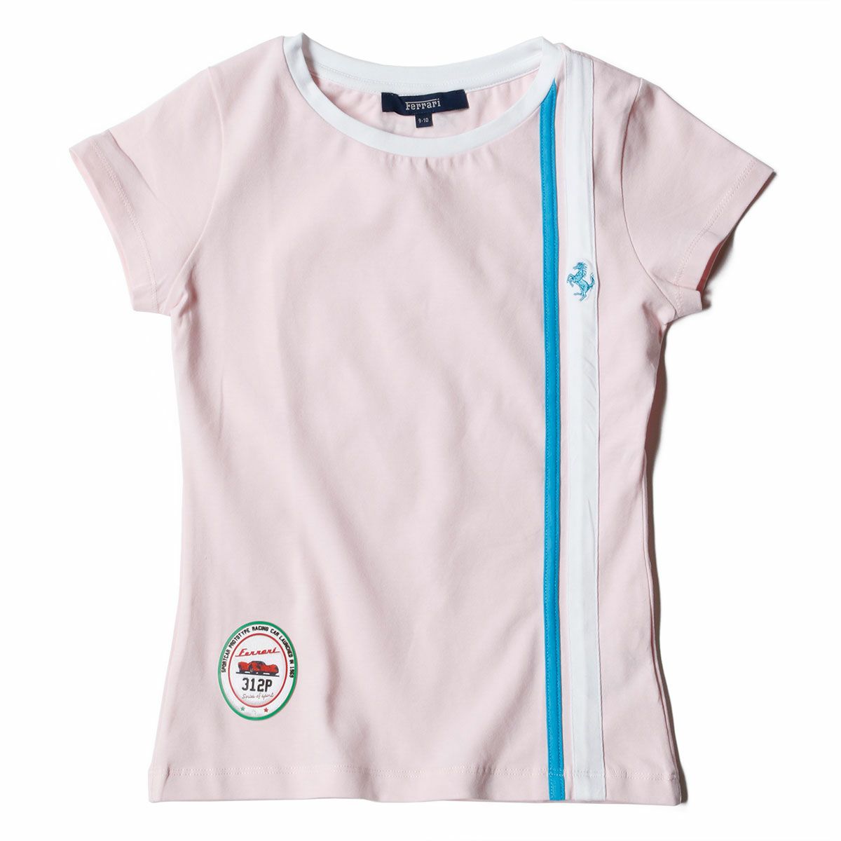 Ferrari｜フェラーリ キッズ ヴィンテージ Tシャツ｜ピンク