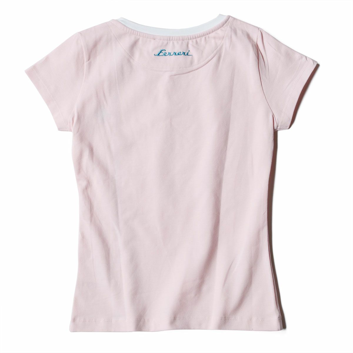 Ferrari｜フェラーリ キッズ ヴィンテージ Tシャツ｜ピンク