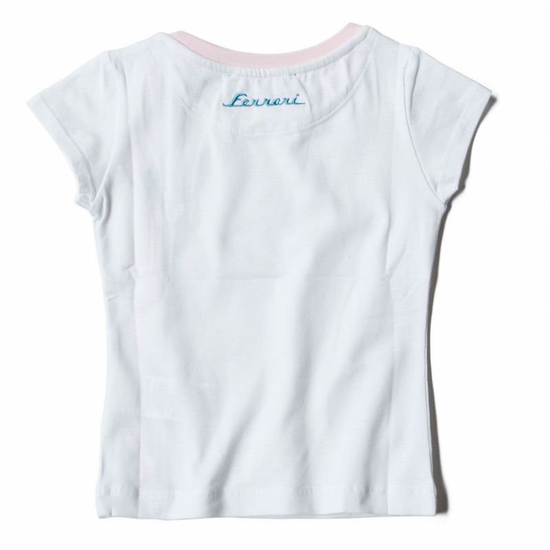 Ferrari｜フェラーリ キッズ ヴィンテージ Tシャツ｜ホワイト