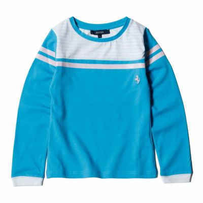 Ferrari｜フェラーリ キッズ ヴィンテージ ロングスリーブ Tシャツ｜ロングスリーブ