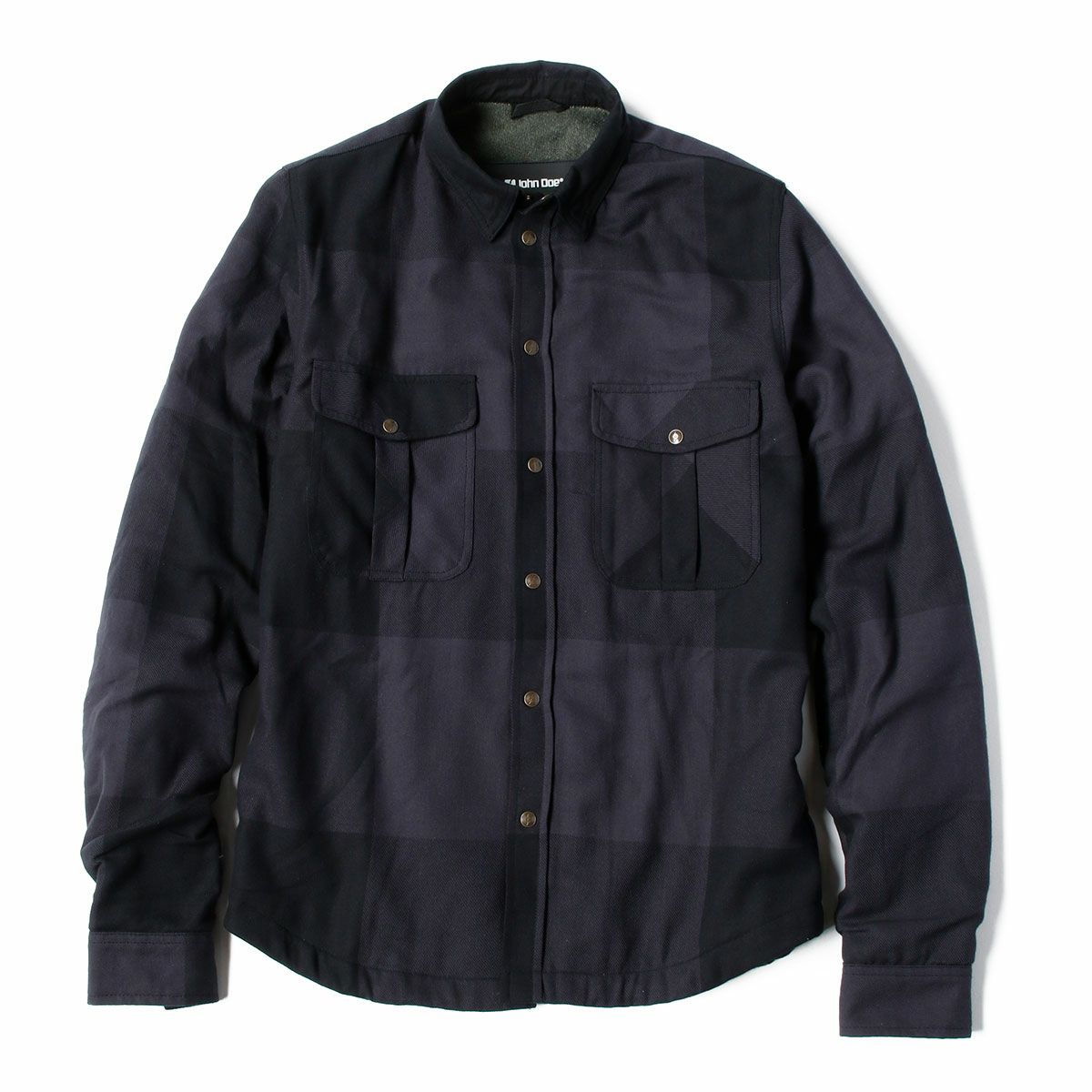 John Doe｜XTM モトシャツ ビッグブロック｜ファブリック